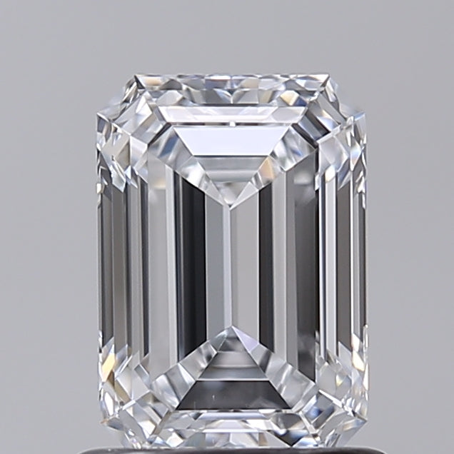 1.02 Carat Emerald Shaped, Excellent Cut, D Color, VS1 Clarity, IGI Certified Lab Grown Diamond
