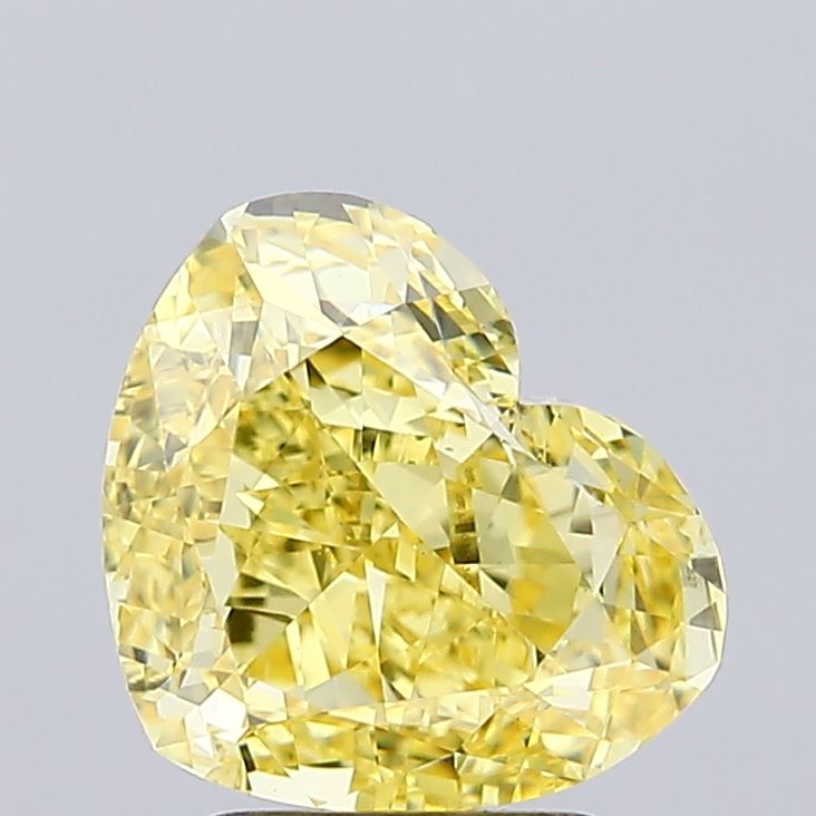 3.02 Carat Heart Shaped, Very Good Cut, VVS2 Clarity, IGI Certified Lab Grown Diamond