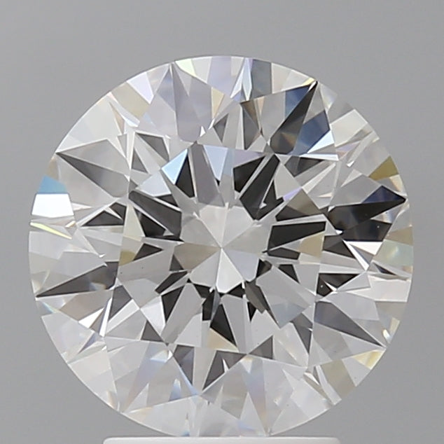 3.51 Carat Round Shaped, Excellent Cut, E Color, VVS2 Clarity, IGI Certified Lab Grown Diamond