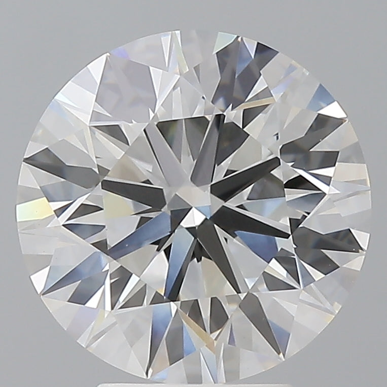 4.53 Carat Round Shaped, Ideal Cut, E Color, VVS2 Clarity, IGI Certified Lab Grown Diamond