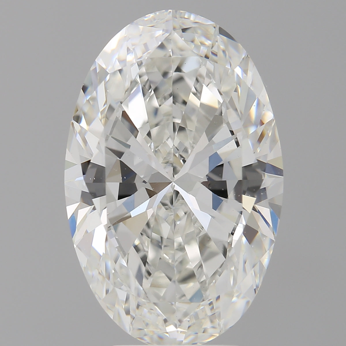 6.00 Carat Oval Shaped, Excellent Cut, F Color, VS1 Clarity, IGI Certified Lab Grown Diamond