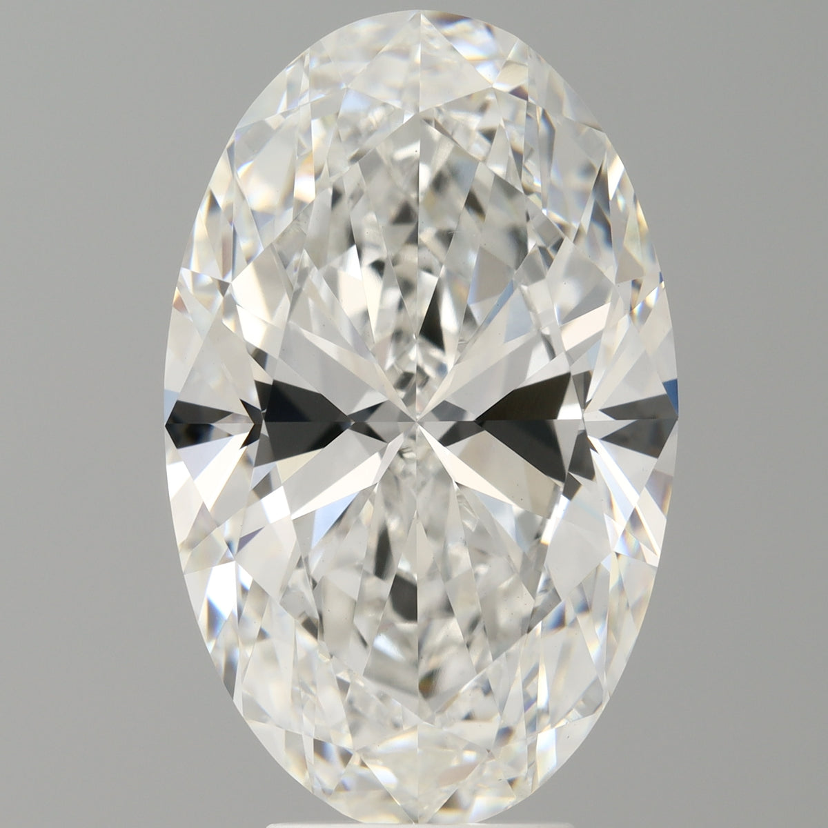 6.08 Carat Oval Shaped, Ideal Cut, E Color, VVS2 Clarity, IGI Certified Lab Grown Diamond