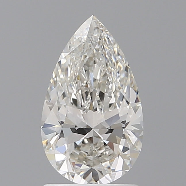 1.51 Carat Pear Shaped, Ideal Cut, F Color, VVS2 Clarity, IGI Certified Lab Grown Diamond