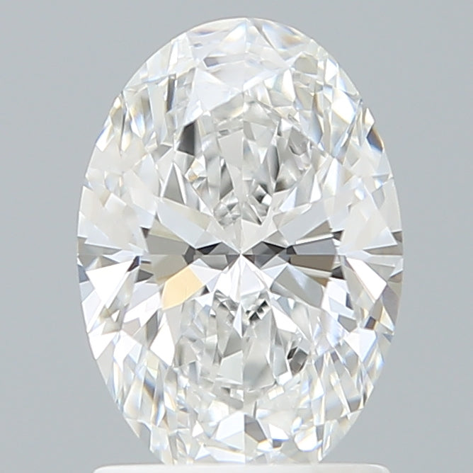 1.60 Carat Oval Shaped, Ideal Cut, D Color, VVS2 Clarity, IGI Certified Lab Grown Diamond