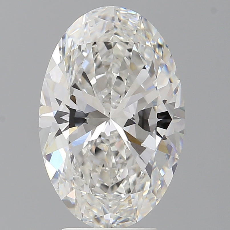 4.58 Carat Oval Shaped, Ideal Cut, E Color, VVS2 Clarity, IGI Certified Lab Grown Diamond