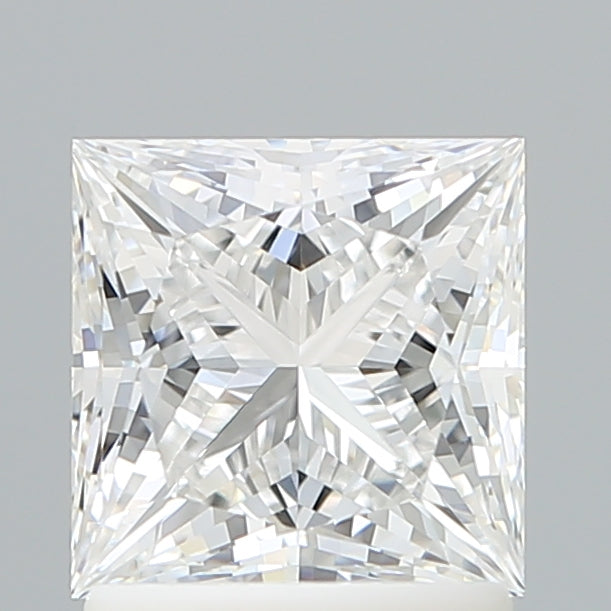 1.59 Carat Princess Shaped, Ideal Cut, E Color, VS1 Clarity, IGI Certified Lab Grown Diamond
