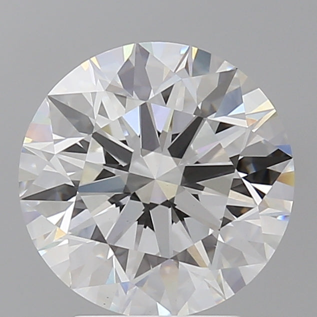 3.55 Carat Round Shaped, Ideal Cut, E Color, VS1 Clarity, IGI Certified Lab Grown Diamond