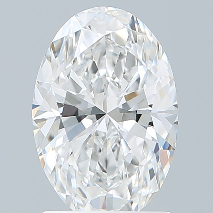 1.70 Carat Oval Shaped, Excellent Cut, D Color, VVS2 Clarity, IGI Certified Lab Grown Diamond