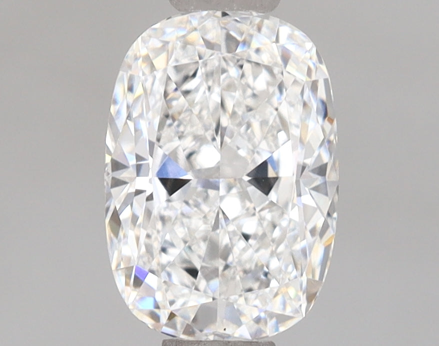 1.16 Carat Cushion Shaped, Ideal Cut, E Color, VVS2 Clarity, IGI Certified Lab Grown Diamond