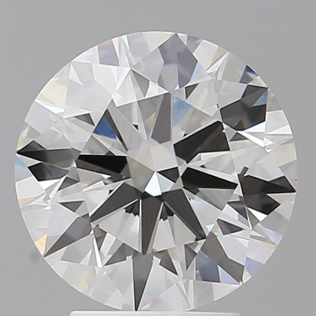 3.54 Carat Round Shaped, Ideal Cut, F Color, VVS2 Clarity, IGI Certified Lab Grown Diamond