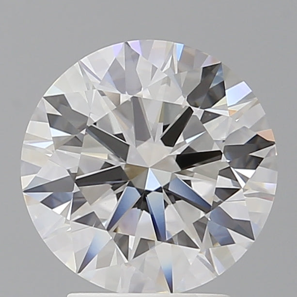3.03 Carat Round Shaped, Ideal Cut, F Color, VVS2 Clarity, IGI Certified Lab Grown Diamond