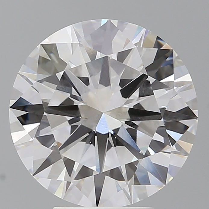 4.90 Carat Round Shaped, Excellent Cut, D Color, VS1 Clarity, IGI Certified Lab Grown Diamond