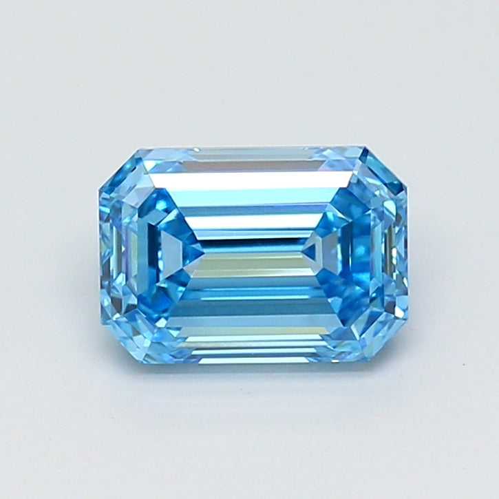 1.93 Carat Emerald Shaped, Very Good Cut, VVS2 Clarity, IGI Certified Lab Grown Diamond