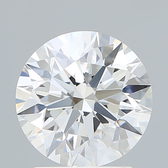 2.10 Carat Round Shaped, Excellent Cut, F Color, VVS2 Clarity, IGI Certified Lab Grown Diamond
