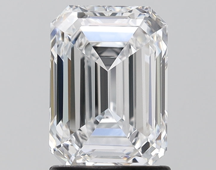 1.79 Carat Emerald Shaped, Ideal Cut, D Color, VS1 Clarity, IGI Certified Lab Grown Diamond