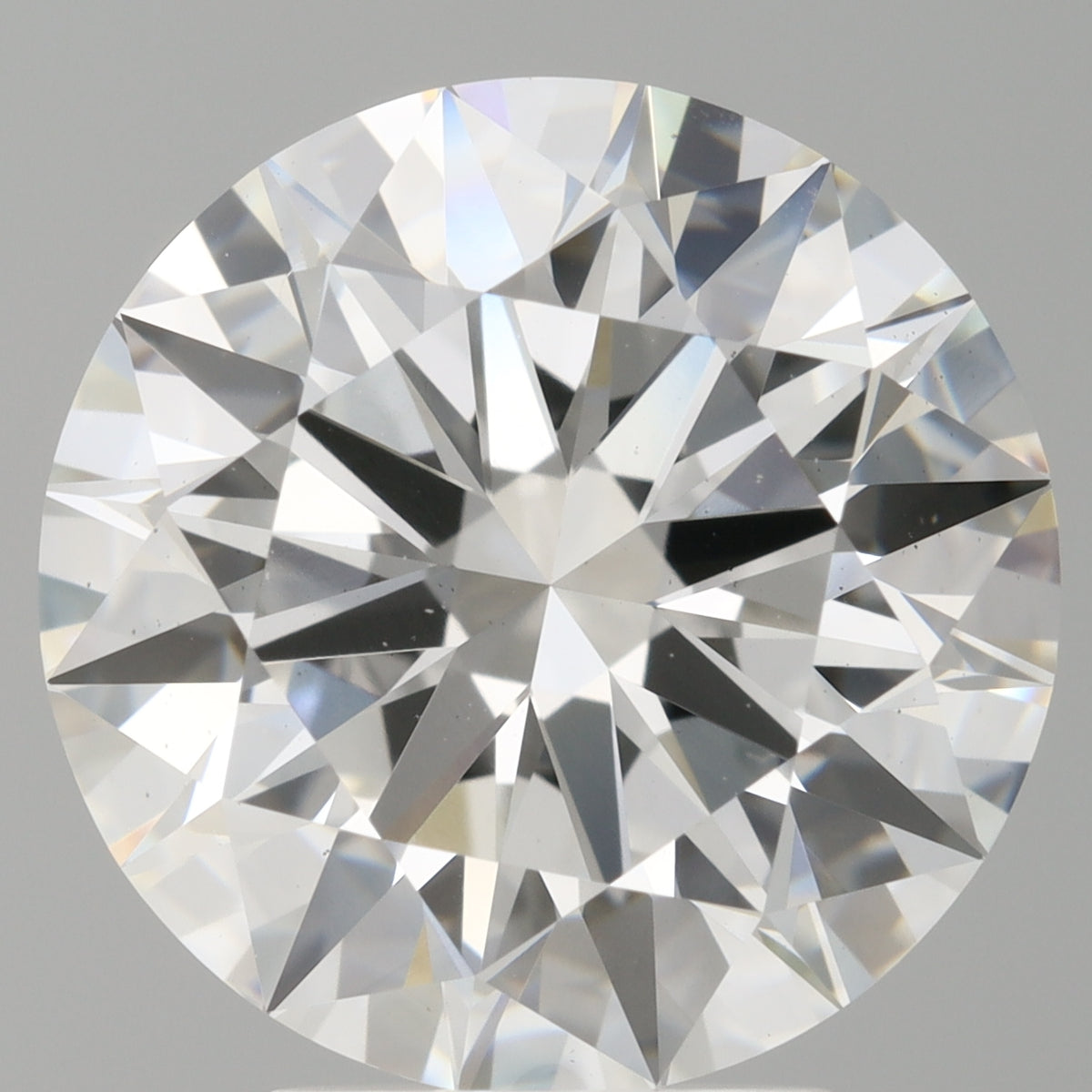 4.60 Carat Round Shaped, Ideal Cut, F Color, VS1 Clarity, IGI Certified Lab Grown Diamond
