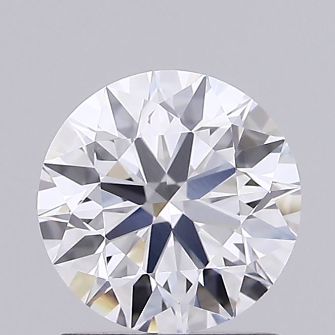 1.05 Carat Round Shaped, Ideal Cut, D Color, VVS2 Clarity, IGI Certified Lab Grown Diamond