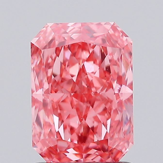 1.38 Carat Radiant Shaped, Ideal Cut, VS1 Clarity, IGI Certified Lab Grown Diamond