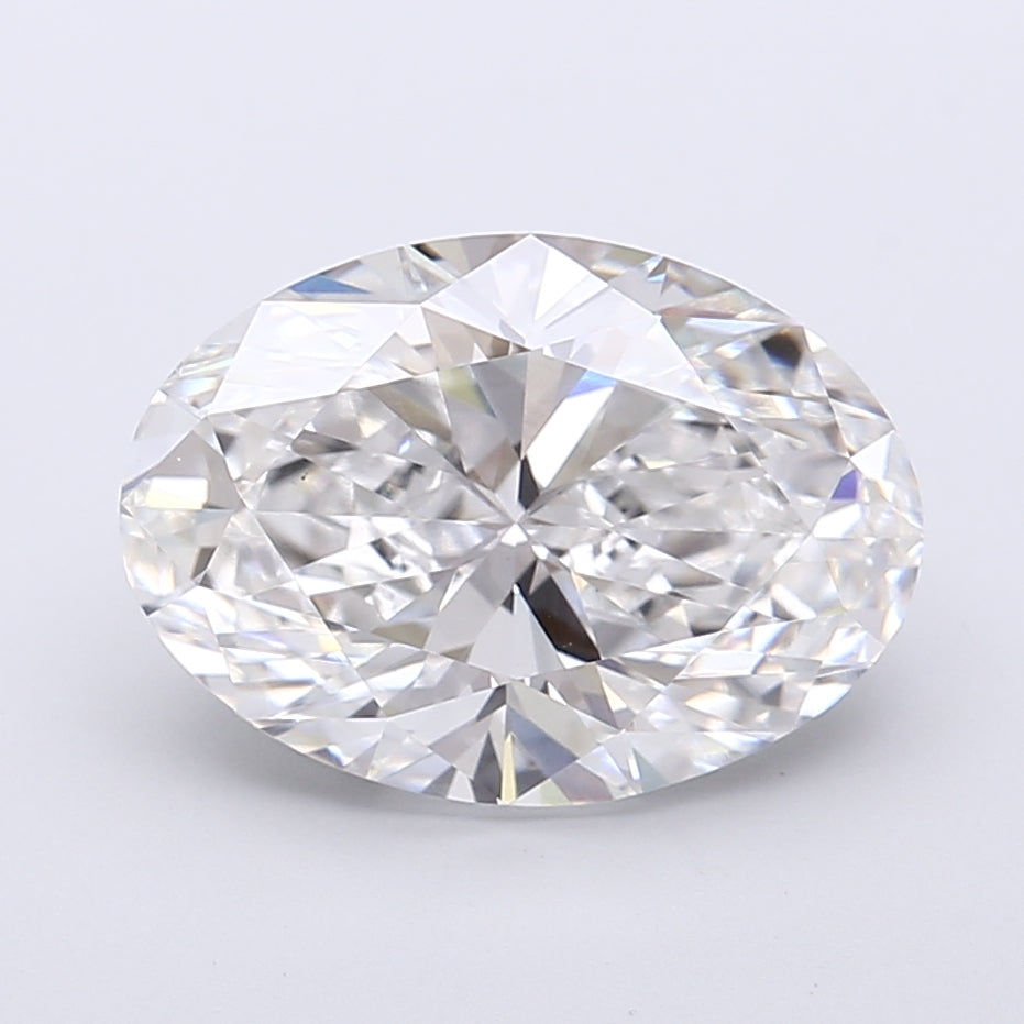 4.15 Carat Oval Shaped, Very Good Cut, E Color, VS1 Clarity, IGI Certified Lab Grown Diamond