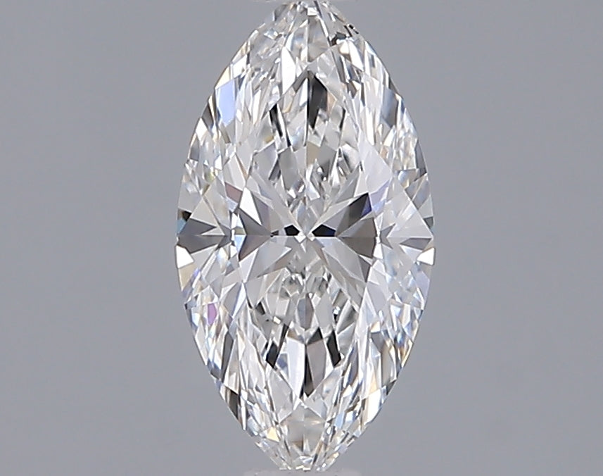 1.00 Carat Marquise Shaped, Ideal Cut, F Color, VVS2 Clarity, IGI Certified Lab Grown Diamond