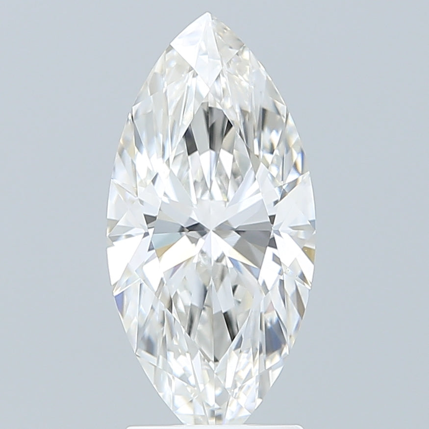 2.54 Carat Marquise Shaped, Ideal Cut, F Color, VVS2 Clarity, IGI Certified Lab Grown Diamond