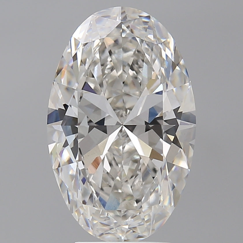 4.58 Carat Oval Shaped, Ideal Cut, F Color, VS1 Clarity, IGI Certified Lab Grown Diamond