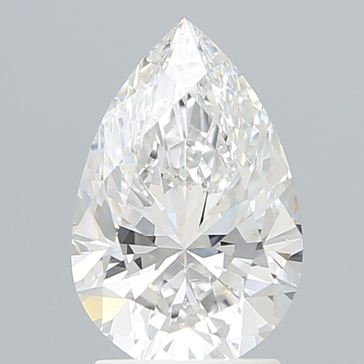 2.24 Carat Pear Shaped, Excellent Cut, D Color, VS1 Clarity, IGI Certified Lab Grown Diamond