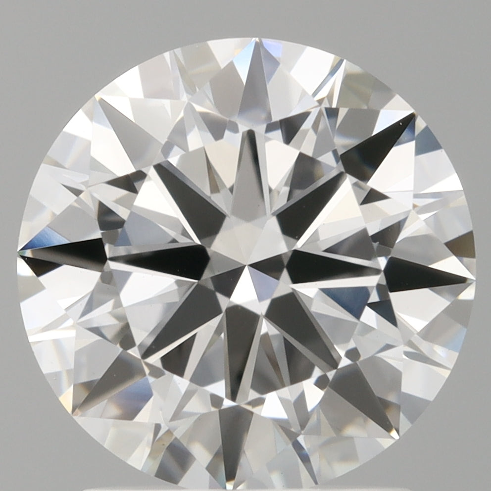 2.04 Carat Round Shaped, Excellent Cut, E Color, VVS2 Clarity, IGI Certified Lab Grown Diamond