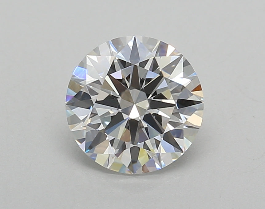 1.29 Carat Round Shaped, Ideal Cut, F Color, VVS2 Clarity, IGI Certified Lab Grown Diamond