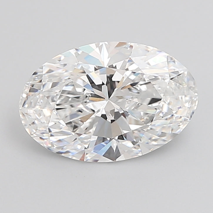 4.07 Carat Oval Shaped, Very Good Cut, E Color, VVS2 Clarity, IGI Certified Lab Grown Diamond