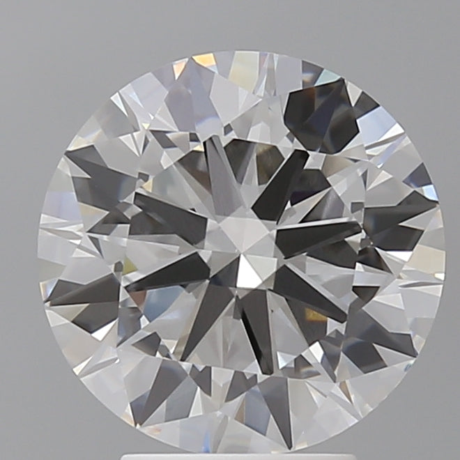 4.04 Carat Round Shaped, Ideal Cut, E Color, VS1 Clarity, IGI Certified Lab Grown Diamond
