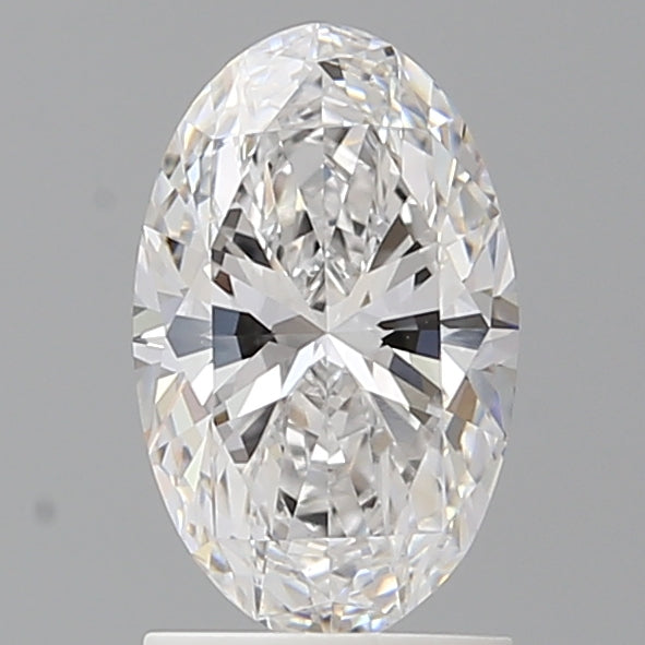 1.52 Carat Oval Shaped, Ideal Cut, D Color, VS1 Clarity, IGI Certified Lab Grown Diamond