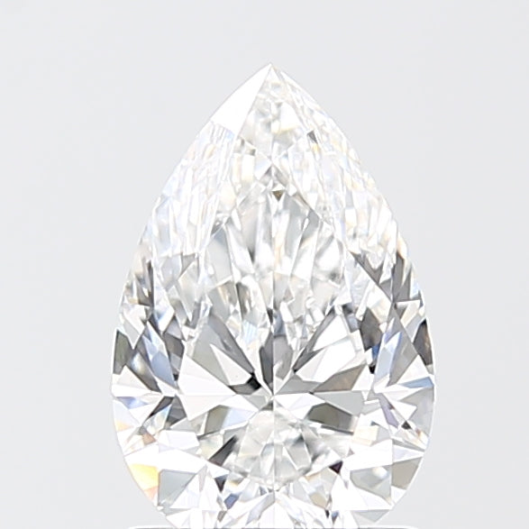 1.51 Carat Pear Shaped, Ideal Cut, D Color, VVS2 Clarity, IGI Certified Lab Grown Diamond