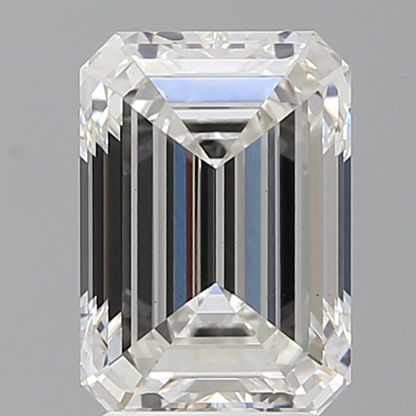2.94 Carat Emerald Shaped, Excellent Cut, E Color, VS1 Clarity, IGI Certified Lab Grown Diamond