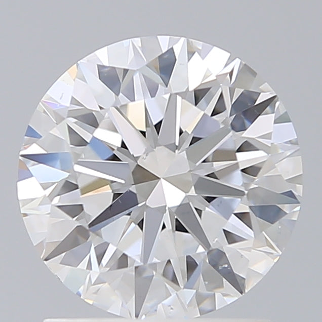 1.63 Carat Round Shaped, Excellent Cut, D Color, VS2 Clarity, IGI Certified Lab Grown Diamond