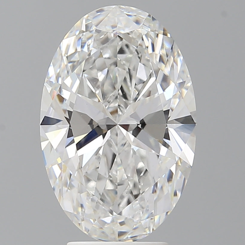 4.56 Carat Oval Shaped, Ideal Cut, E Color, VVS2 Clarity, IGI Certified Lab Grown Diamond