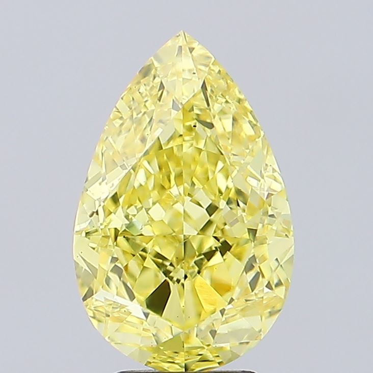 3.27 Carat Pear Shaped, Excellent Cut, VS2 Clarity, IGI Certified Lab Grown Diamond