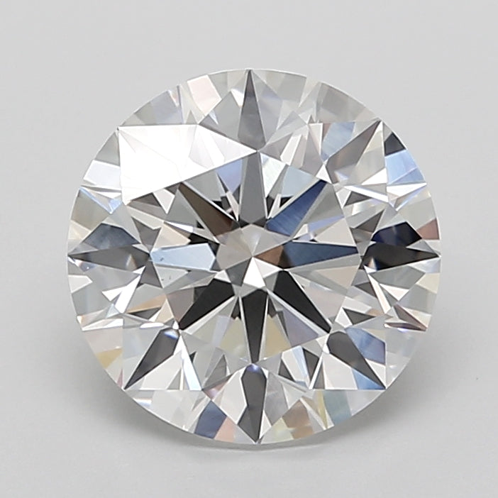 4.01 Carat Round Shaped, Ideal Cut, D Color, VS1 Clarity, IGI Certified Lab Grown Diamond
