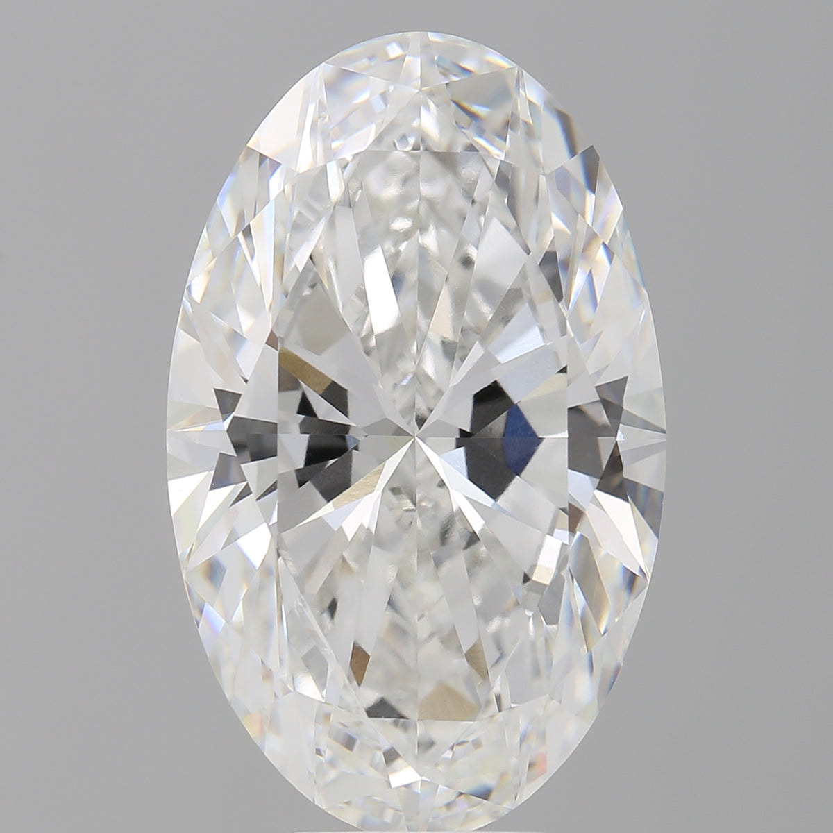 9.58 Carat Oval Shaped, Ideal Cut, F Color, VVS2 Clarity, IGI Certified Lab Grown Diamond
