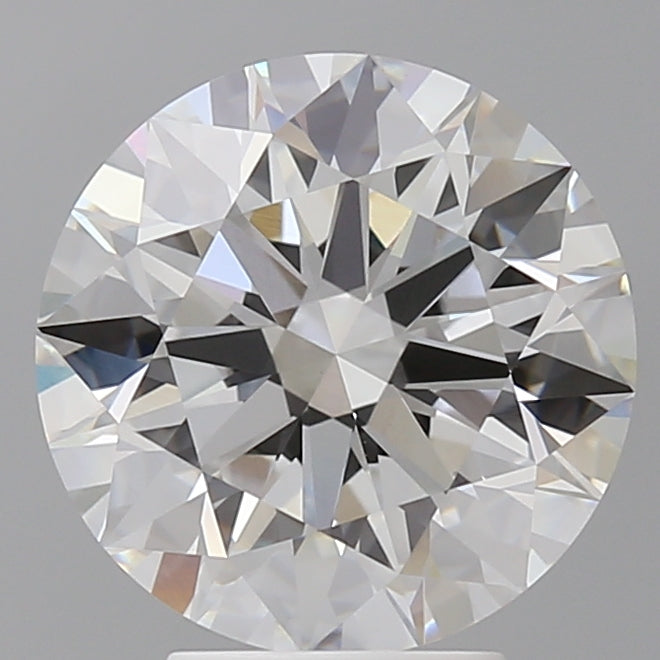 4.59 Carat Round Shaped, Ideal Cut, E Color, VVS2 Clarity, IGI Certified Lab Grown Diamond