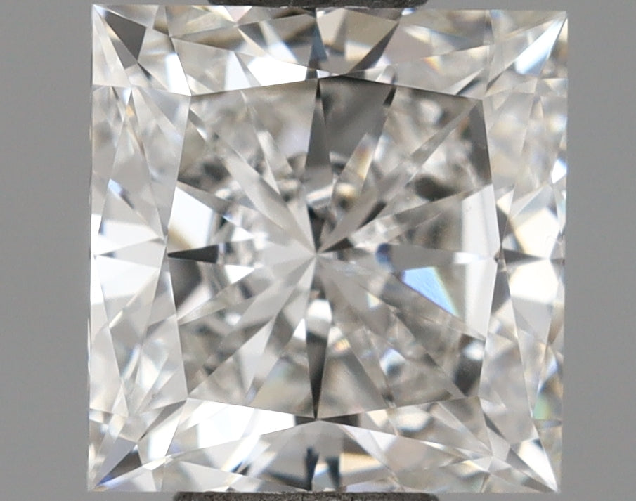 1.03 Carat Princess Shaped, Ideal Cut, F Color, IF Clarity, IGI Certified Lab Grown Diamond