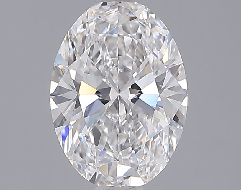 1.56 Carat Oval Shaped, Ideal Cut, D Color, VVS2 Clarity, IGI Certified Lab Grown Diamond