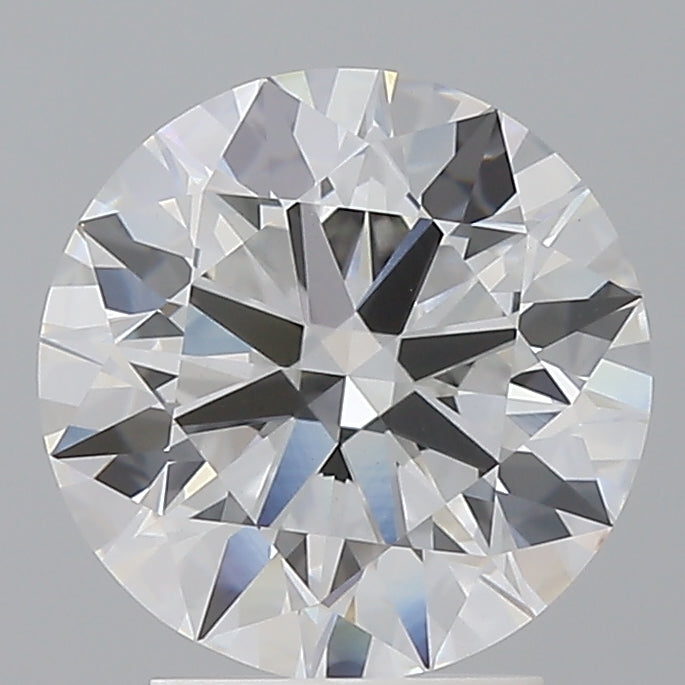 3.02 Carat Round Shaped, Ideal Cut, E Color, VVS2 Clarity, IGI Certified Lab Grown Diamond