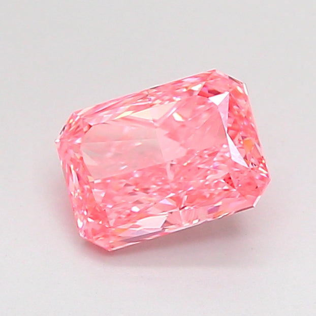 1.01 Carat Radiant Shaped, Ideal Cut, VVS2 Clarity, IGI Certified Lab Grown Diamond