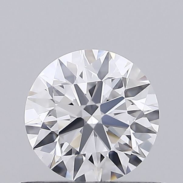 0.54 Carat Round Shaped, Ideal Cut, D Color, VVS2 Clarity, IGI Certified Lab Grown Diamond