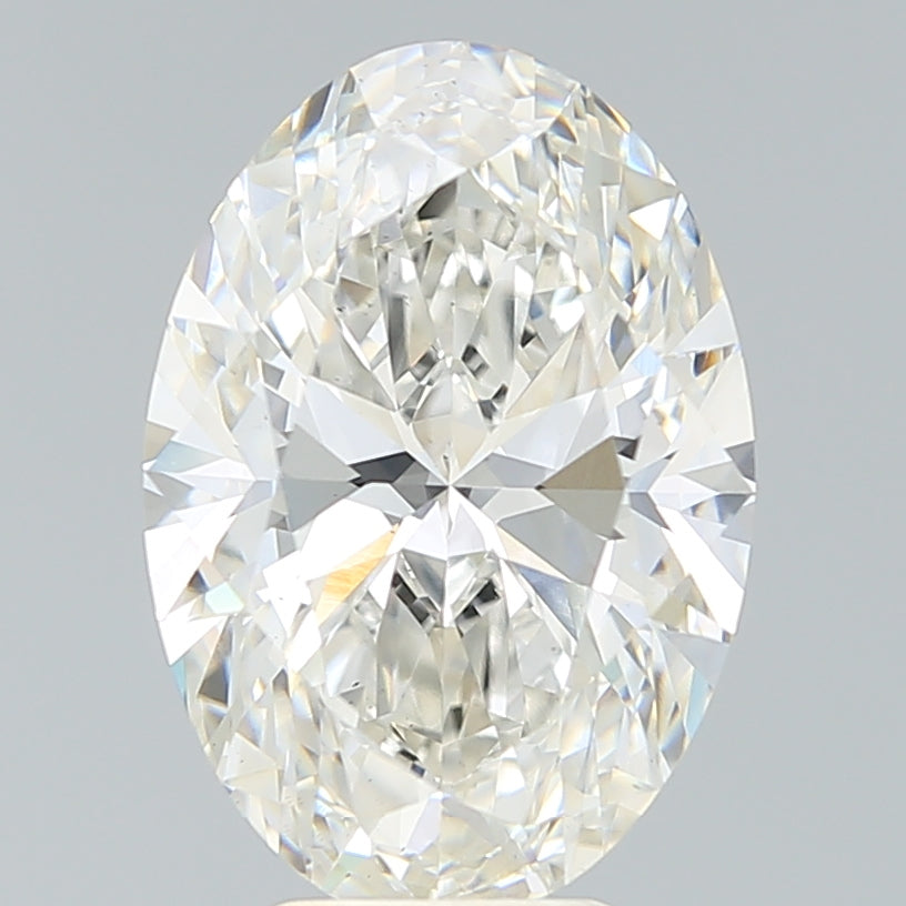 5.30 Carat Oval Shaped, Ideal Cut, G Color, VS2 Clarity, IGI Certified Lab Grown Diamond
