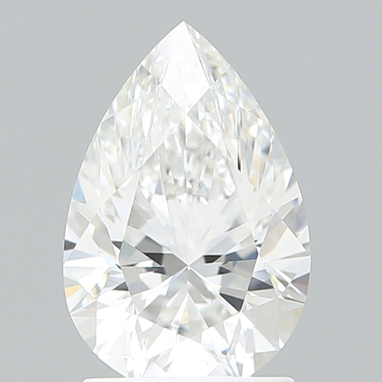 1.81 Carat Pear Shaped, Excellent Cut, E Color, VVS2 Clarity, IGI Certified Lab Grown Diamond