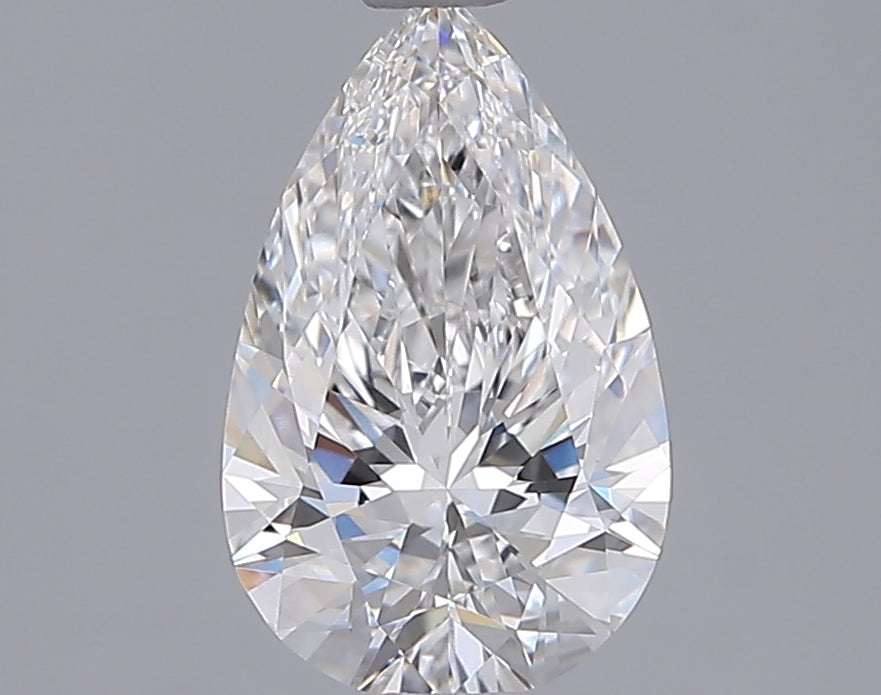1.52 Carat Pear Shaped, Ideal Cut, D Color, VVS1 Clarity, IGI Certified Lab Grown Diamond
