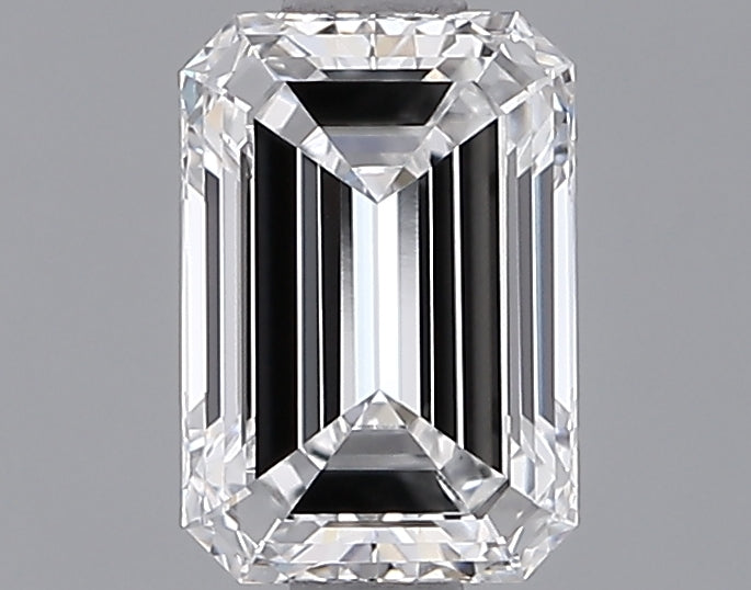 1.33 Carat Emerald Shaped, Ideal Cut, E Color, VS1 Clarity, IGI Certified Lab Grown Diamond