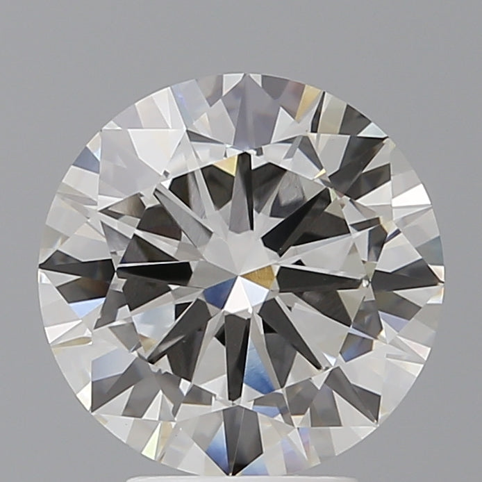 4.02 Carat Round Shaped, Excellent Cut, G Color, VVS2 Clarity, IGI Certified Lab Grown Diamond
